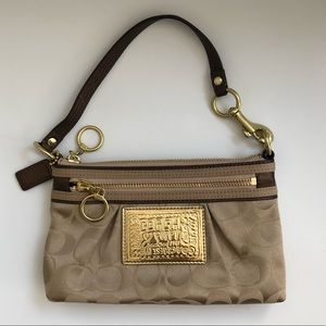 COACH POPPY Signature Mini Purse